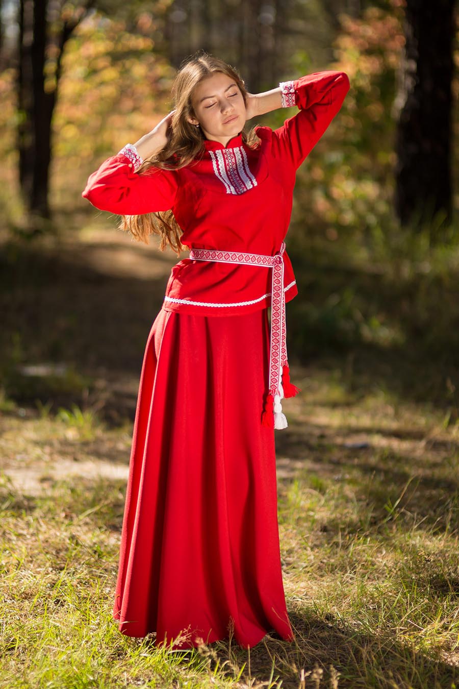 Underwear Women in Slavic costumes in Karaj
