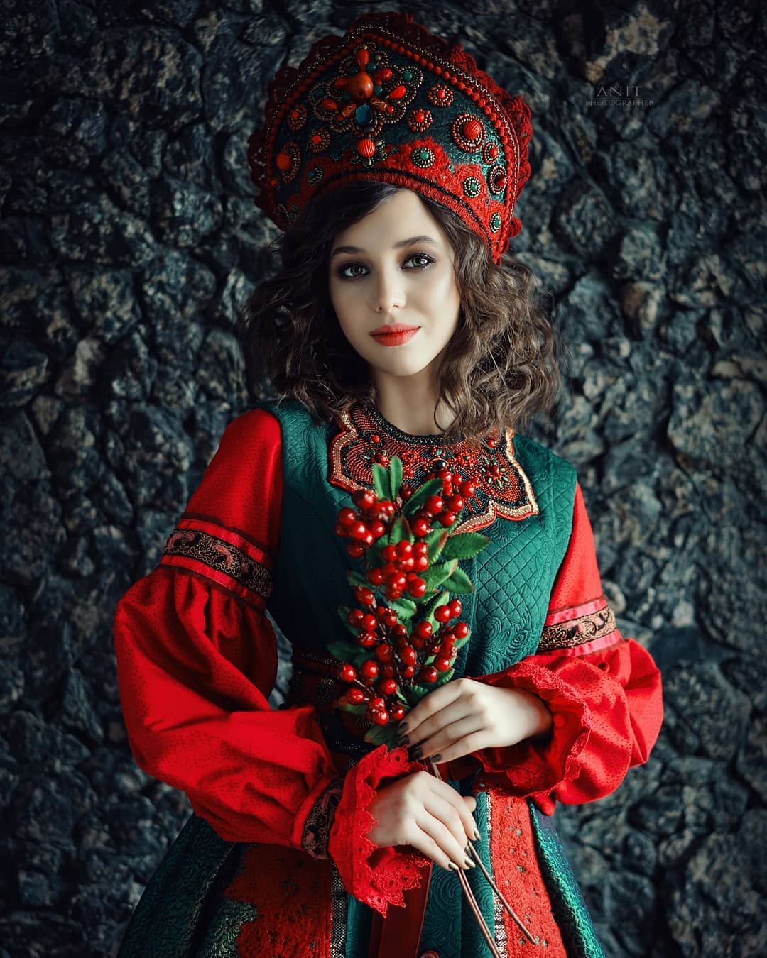 Nude girl Women in Slavic costumes in Karaj