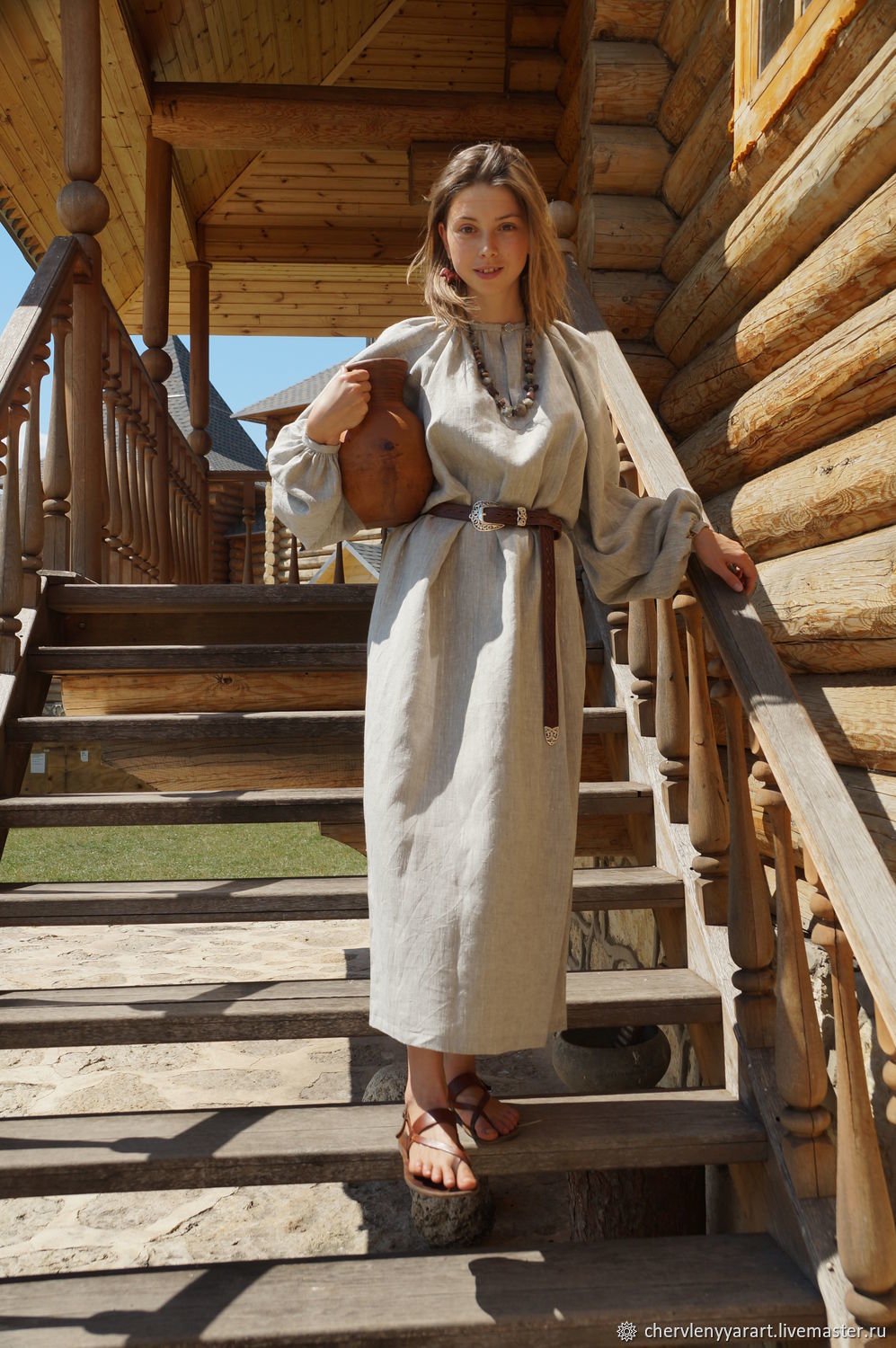 Girls in Slavic costumes in Karaj