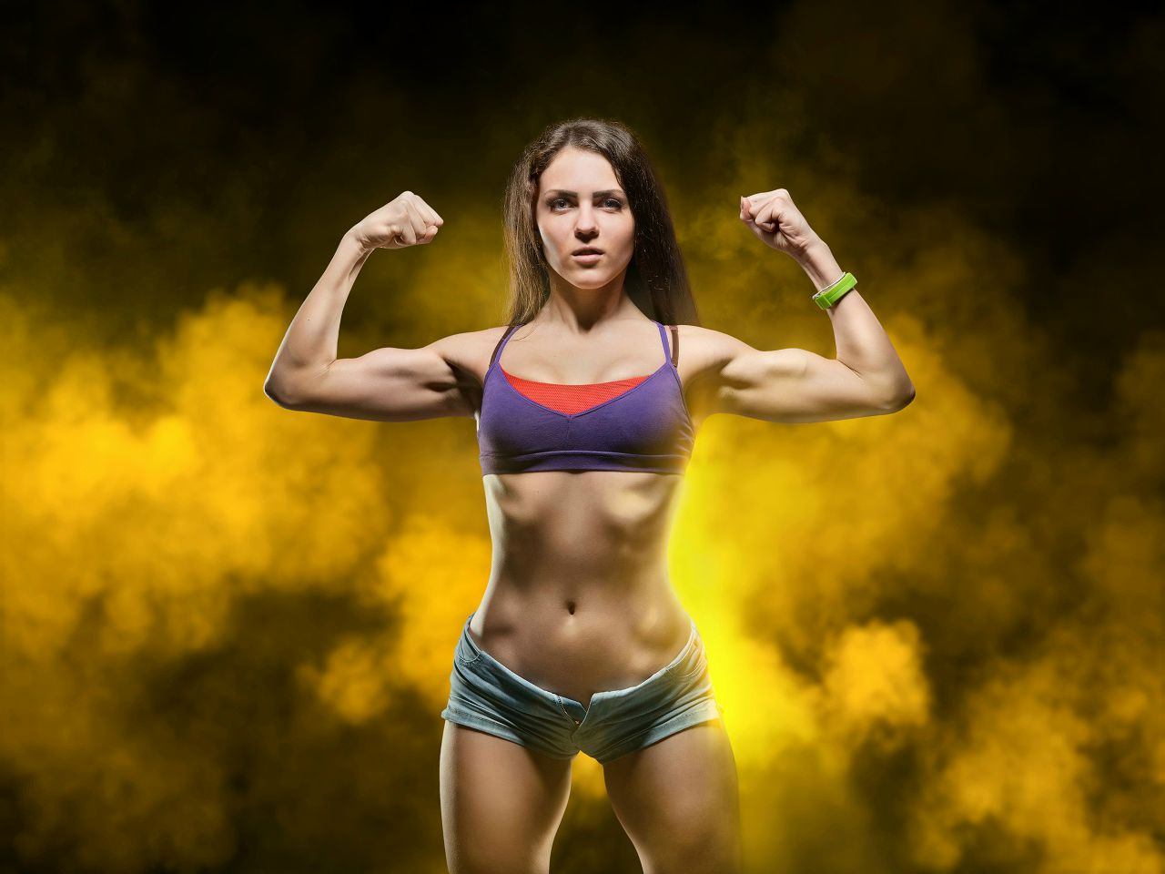 Athletic girls in Karaj